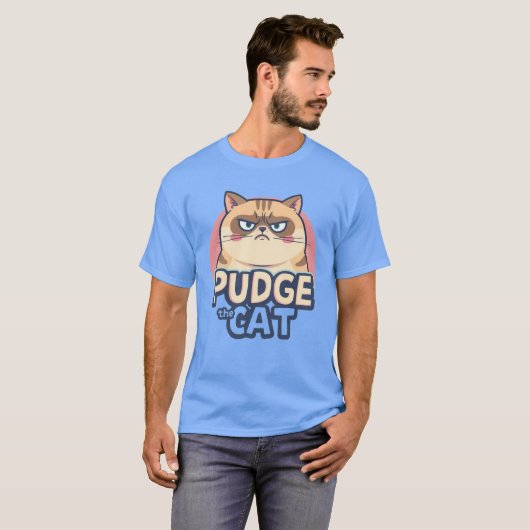 Pudge the cat T-Shirt (Vorne ganz)