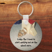 Pudgy Hamster Schlüsselanhänger (Vorderseite)