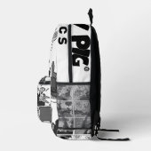 PUDGY Pig Comics Backpack  Bedruckter Rucksack (Rechts)