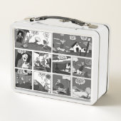 PUDGY Pig Metal Lunchbox aus den 40er Jahren (Rückseite)