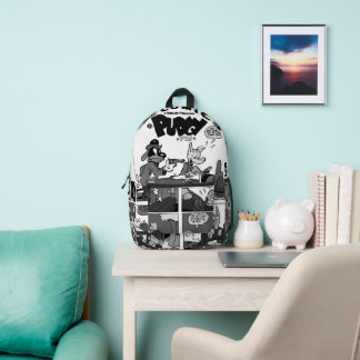 PUDGY Schwein Comics Rucksack