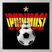 Pudimos Spanien motivierend-Weltmeisterlogo Poster (Vorne)