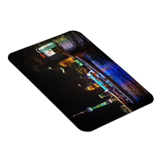 Pudong Night Skyline Magnet (Rechte Seite)