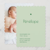 Pudré - Penelope Einladung (Vorne/Hinten)