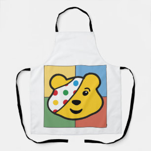 Pudsey Bär Gesicht Schürze