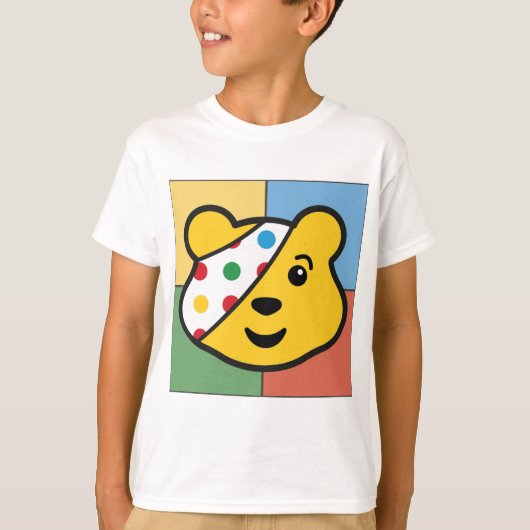 Pudsey Bear Face T-Shirt (Vorderseite)