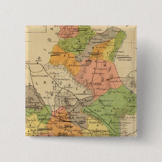 Puebla, Mexiko Button (Vorderseite)