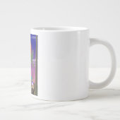 Puebla Mexiko, Ferienplakat Jumbo-Tasse (Rechts)