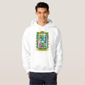 Puebla, Mexiko Hoodie (Vorne ganz)