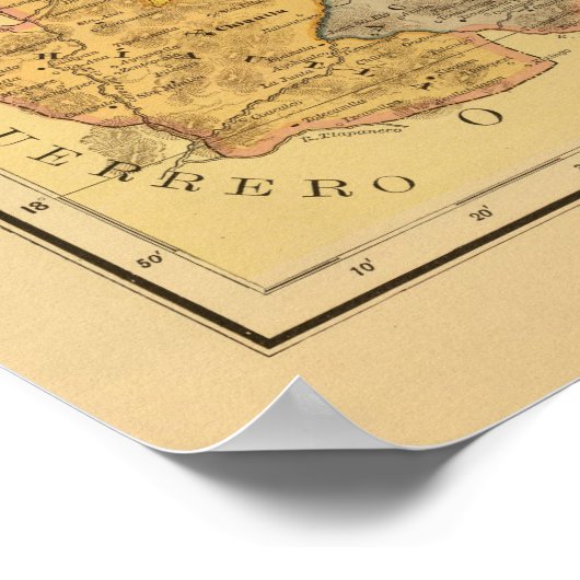 Puebla Poster (Ecke)