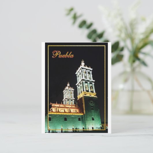 PUEBLA POSTKARTE (Stehend Vorderseite)