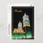 PUEBLA POSTKARTE (Vorne/Hinten)