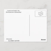 PUEBLA POSTKARTE (Rückseite)