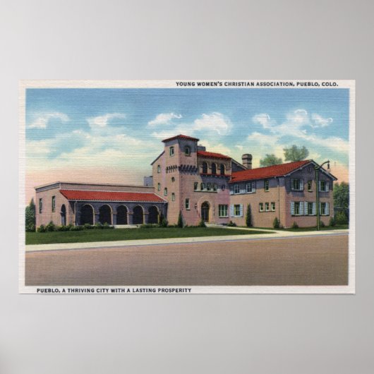 Pueblo, Colorado - Christliche junge Frauen Poster (Vorne)