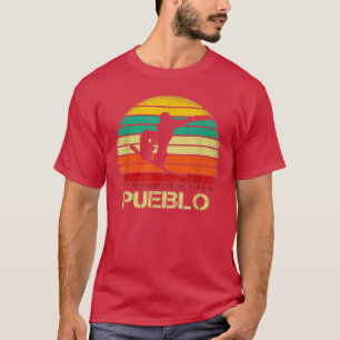 Pueblo Colorado Snowboarden Outdoor Vintage CO 80 T-Shirt