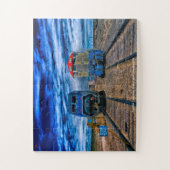 Pueblo Colorado Züge und Lokomotiven Puzzle (Vertikal)