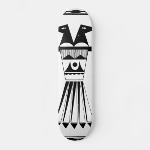 Pueblo Doppelkopf-Vogel-Skateboard Skateboard