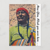 Pueblo Indian Postkarte (Vorderseite)
