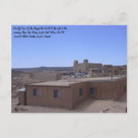 Pueblo Kapelle mit Friedhof zum Links