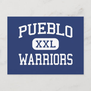 Pueblo - Krieger - Hochschule - Tucson Arizona Postkarte