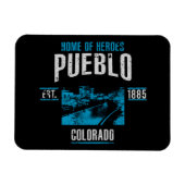 Pueblo Magnet (Horizontal)