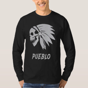 Pueblo Native American Indian Geboren Freiheit Bös T-Shirt