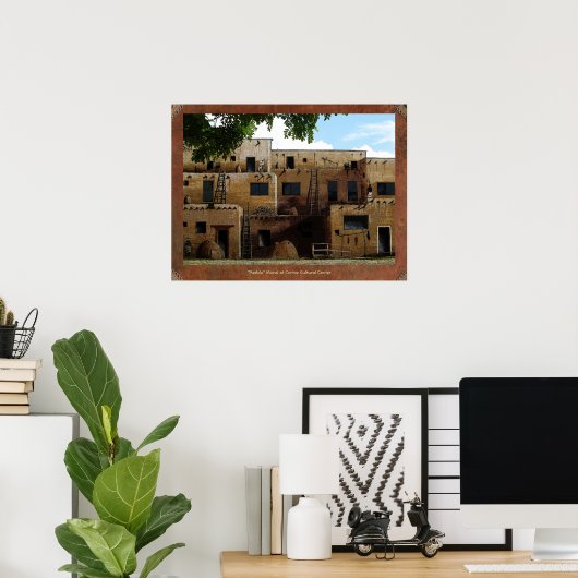 Pueblo Poster (Heimbüro)