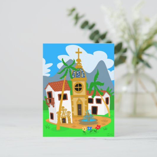 Pueblo Postkarte (Stehend Vorderseite)