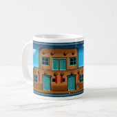 Pueblo-Regen Kaffeetasse (Vorderseite Links)
