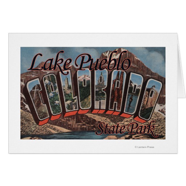 Pueblo Staat Park, Colorado (Vorderseite (Horizontal))