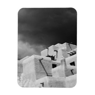 Pueblo-Stil-Adobe-Inn in Loretto, Santa Fe, Neu 2 Magnet