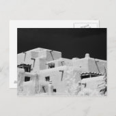 Pueblo style adobe Inn at Loretto, Santa Fe, New Postkarte (Vorne/Hinten)