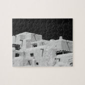 Pueblo style adobe Inn at Loretto, Santa Fe, New Puzzle (Horizontal)