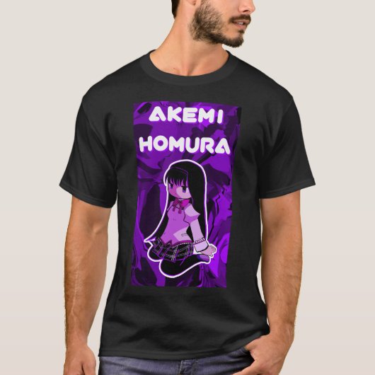 PUELLA MAGI MADOKA MAGICA - HOMURA AKEMI T-SHIRT (Vorderseite)