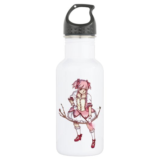 Puella Weisen Madoka Magica Trinkflasche (Vorderseite)