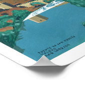 Puente de San Martin, Toledo Poster (Ecke)