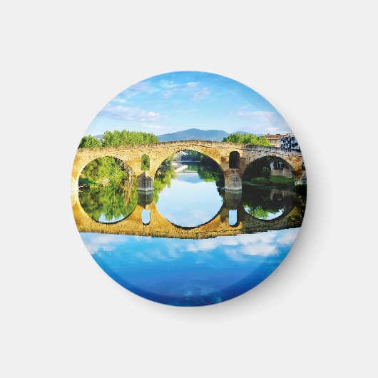 Puente La Reina Magnet (Vorne)