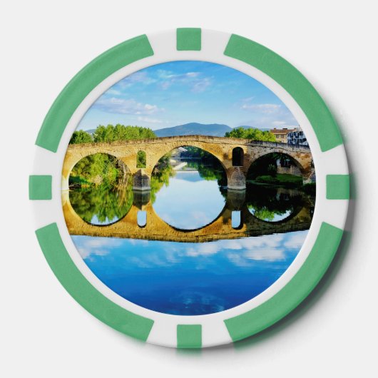 Puente La Reina Pokerchips (Vorderseite)