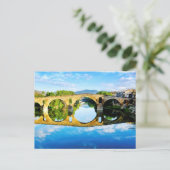 Puente La Reina Postkarte (Stehend Vorderseite)