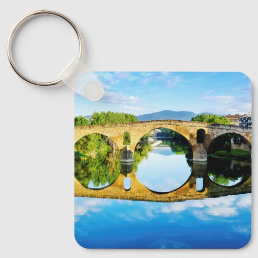 Puente La Reina Schlüsselanhänger (Vorderseite)
