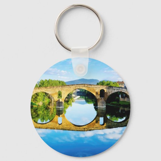 Puente La Reina Schlüsselanhänger (Vorderseite)