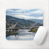 Puente (Ourense)/Brücke (Ourense) Mousepad (Mit Mouse)
