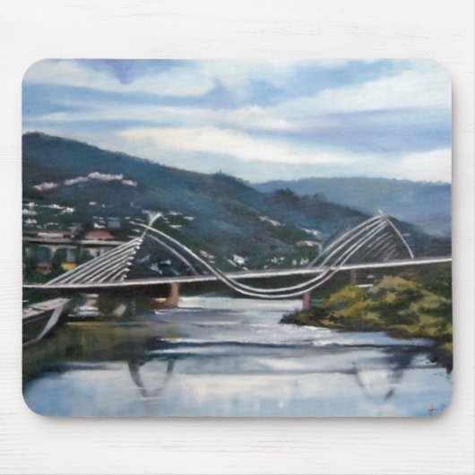 Puente (Ourense)/Brücke (Ourense) Mousepad (Vorne)