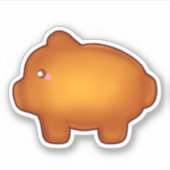 Puerquito De Piloncillo Pan Dulce Aufkleber (Vorderseite)