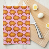 Puerquito De Piloncillo Pan Dulce Geschirrtuch (Viertel Falte)