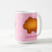 Puerquito De Piloncillo Pan Dulce Kaffeetasse (VorderseiteRechts)