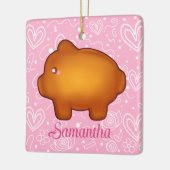 Puerquito De Piloncillo Pan Dulce Keramikornament (Links)