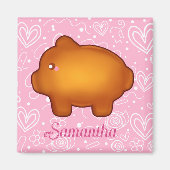 Puerquito De Piloncillo Pan Dulce Magnet (Vorne)