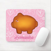 Puerquito De Piloncillo Pan Dulce Mousepad (Mit Mouse)