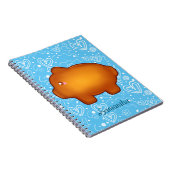 Puerquito De Piloncillo Pan Dulce Notizblock (Rechte Seite)